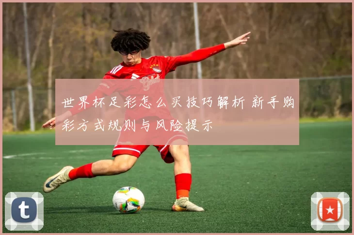 世界杯足彩怎么买技巧解析 新手购彩方式规则与风险提示